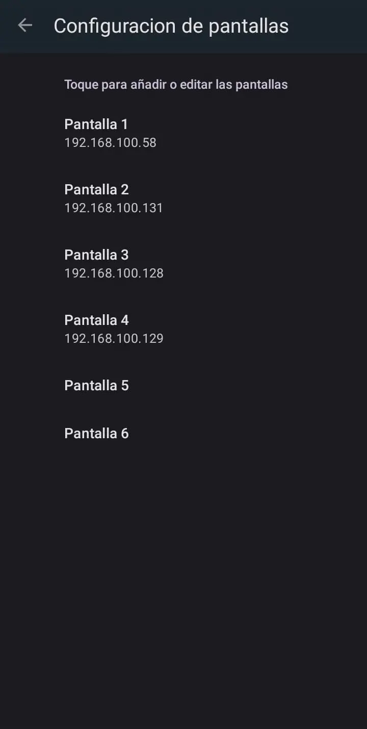Tercera captura de pantalla